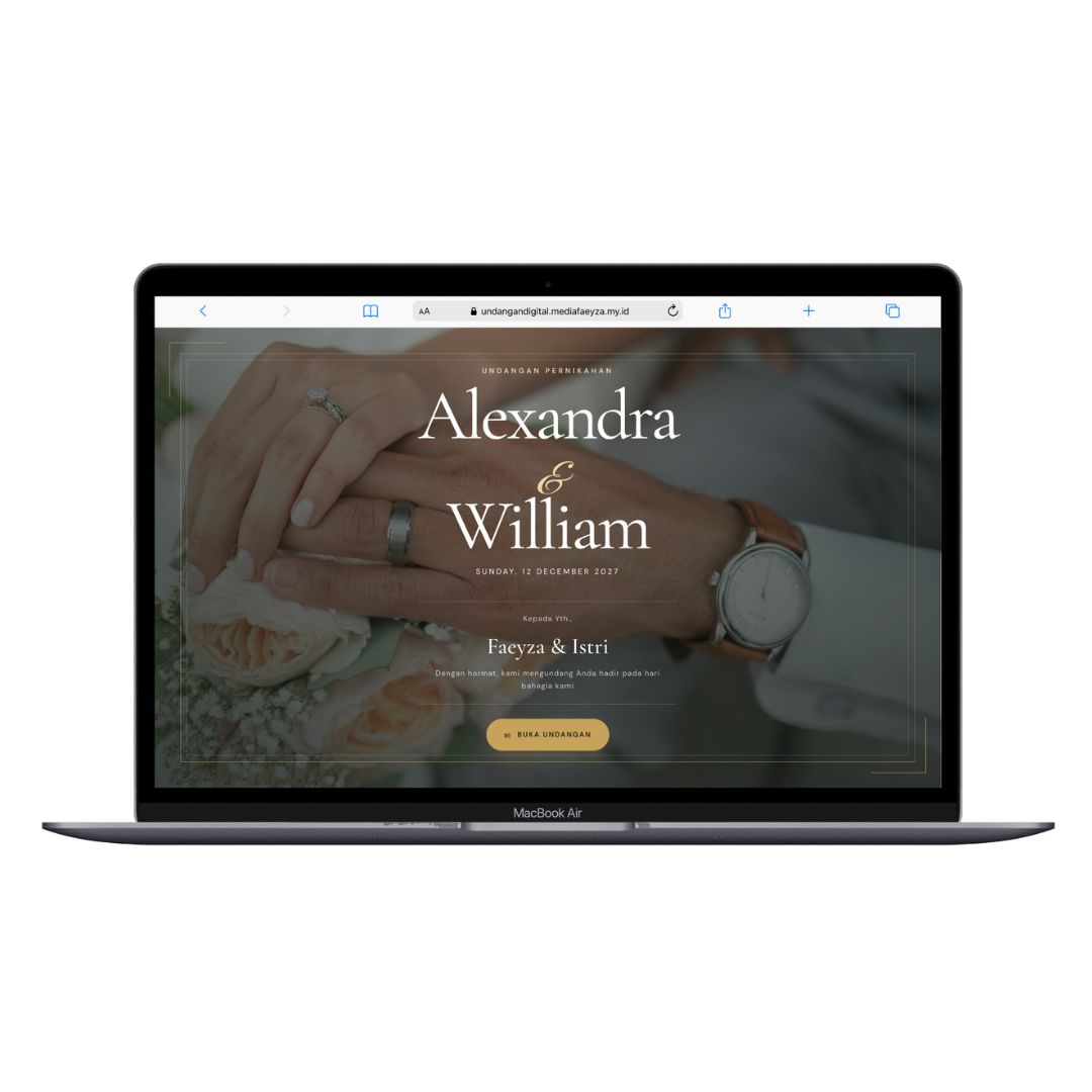 Undangan Digital - Elegant Luxury Wedding